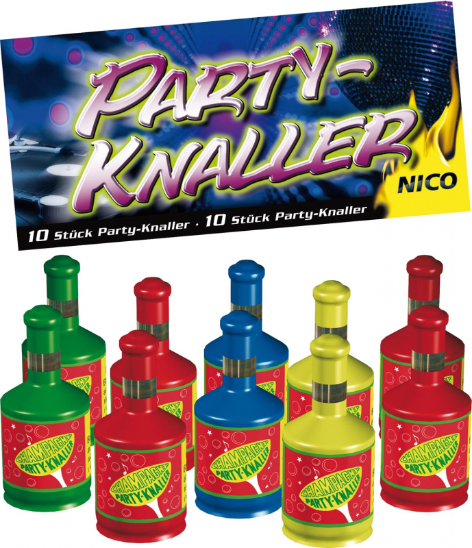 Party-Knaller, 10er-Btl.